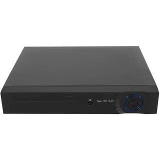 Netzwerk-Videorecorder, AHD TVI CVI CVBS IP-Zugang Koaxial-NVR-Recorder VGA-HDMI-Ausgang Überwachungs-Festplattenrecorder mit Bewegungserkennung, Fernanzeige, Alarm-Push für(EU)