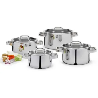 Spring 0685850604 Finesse Starter-Set 4 teilig, Edelstahl, silber, 25,8 x 34 x 59 cm