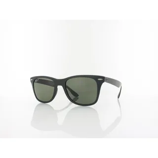 Ray Ban Wayfarer Liteforce RB4195 601S9A 52 matte black / polar green