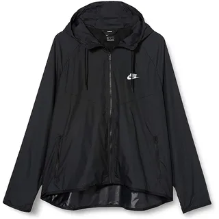 Nike Damen Sportswear Windrunner Jacke, Black/Black/White, XL