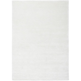 Linea Natura Wollteppich, Weiß, Textil, rechteckig, 70x140 cm, Care & Fair, Teppiche & Böden, Teppiche, Orientteppiche