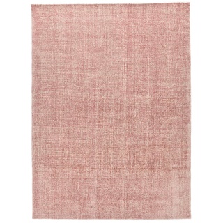 Tom Tailor Handtuft-Teppich Groove 65 x 135 cm Mischgewebe Rosa Rose