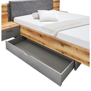 Livetastic Bettkastenset, Grau, Holzwerkstoff, 137.2x19.1x61.5 cm, Schlafzimmer, Betten, Bettkasten