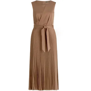 Vera Mont Cocktailkleid Plissee Braun 42