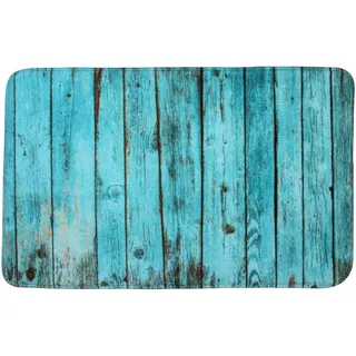 Sanilo Badteppich Lumber Türkis 50 x 80 cm