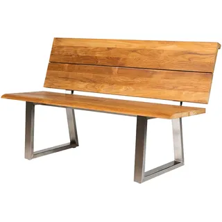 Diamond Garden Pisa 140 x 64 x 85 cm Silber