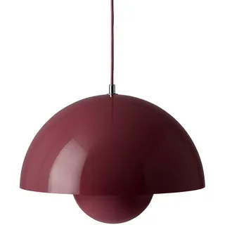 &Tradition - FlowerPot Pendelleuchte VP7, dunkle pflaume