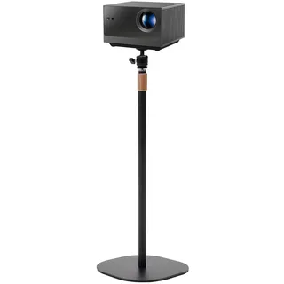 FROPIJ Beamer Ständer Höhenverstellbar Stand Beamer Halterung 360° Schwenkbarer mit Universelles 1/4 Gewinde, Projektor Ständer Projektorständer für Projektoren, Kameras
