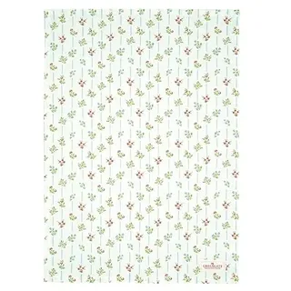 GreenGate [W] Tea Towel Hannah White