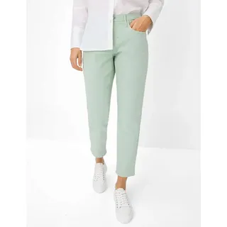 Brax Damen Five-Pocket-Hose Style MILEY S SOFT SAGE, denim hellgrün, Gr. 48K