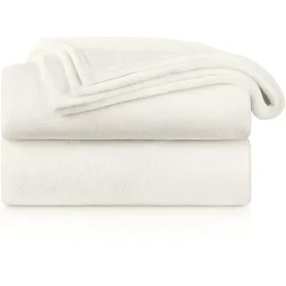 Blumtal Kuscheldecke Weiß, Textil, Rechteckig, 270x230 cm Wohntextilien, Decken, Kuscheldecken