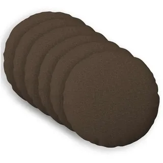 vidaXL Kissen mit Kissen HEERLEN 6 Stk. Taupe Stoff
