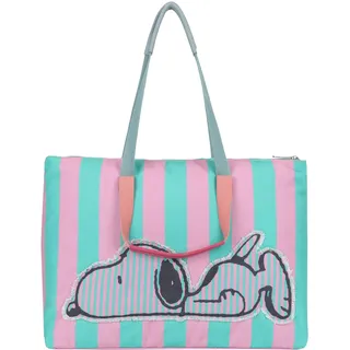 Fritzi aus Preußen PeanutsTM x fritzi My Shopper Stuffed Shopper Baumwolle/Polyester Green/Pink