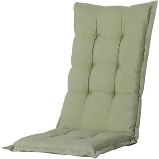 Hochlehner Auflagen Bequeme Gartenstuhlauflage Madison 6er Set- Panama Salbei