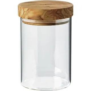 Berard Vorratsglas mit Olivenholzdeckel 600 ml