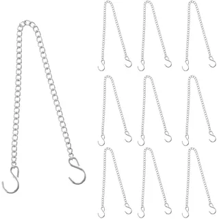 RAHHLIZS 10 Stück Kette Zum Aufhängen 25cm Metallkette Zum Aufhängen