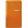 FAB10LOR5 Retro-Kühlschrank (122 l, 970 mm hoch, Orange)