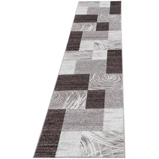 Ayyildiz Kurzflorteppich Parma 9220 Braun 80 cm x 300 cm
