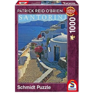 Schmidt Spiele – Puzzle Santorin 1000 Teile, 59584