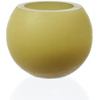 MARELIDA Duftkerze Citronella für Garten Balkon Outdoorkerze D: 15cm gelb