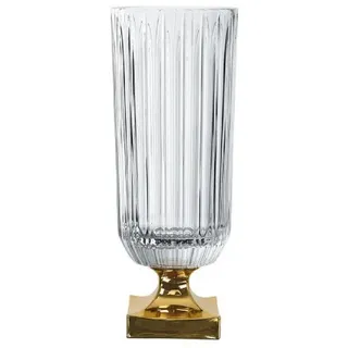 Nachtmann [W0724] Vase auf Fuß in Gold STK/1 651/81/40cm Minerva