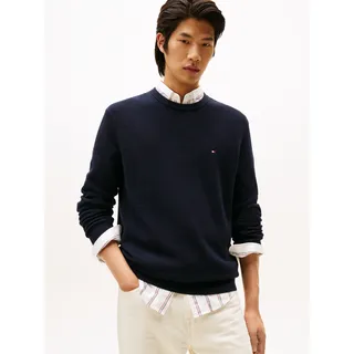 Tommy Hilfiger Rundhalspullover Blau M
