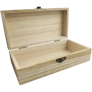 Zfseyuh Holzkiste mit Deckel,Holzbox Rechteckig,Holzkiste Aufbewahrungsbox,Erinnerungsbox Aufbewahrung,Helle Holzfarbe 20 x 10 x 6 cm,Holzkisten zur Dekoration und Aufbewahrung