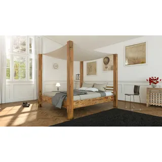 ab:stil.art.moebel Himmelbett 180 x 200 cm Beige