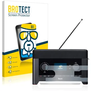 BROTECT Schutzglas für Teufel Radio 3sixty Schutzfolie Panzer Folie Glas Made in Germany [Extrem Kratzfest 9H, Anti-Fingerprint, Ultra-Transparent]
