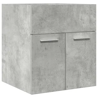 vidaXL Waschbeckenunterschrank 41 x 38,5 x 46 cm Grau