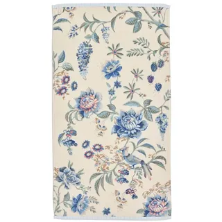 Pip Studio Secret Garden Badetuch 55 x 100 cm blau