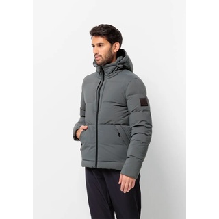 Daunenjacke JACK WOLFSKIN "WANDERMOOD DOWN JKT M" Gr. XL (54/56), grün (slate, green) Herren Jacken Herren-Outdoorbekleidung
