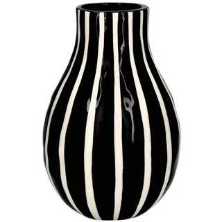 Giftcompany Dekovase Vase Artisan Schwarz Weiß
