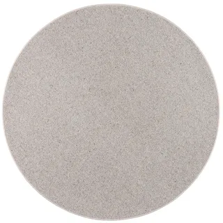 Snapstyle Wollteppich Rund 160 x 160 cm Grau