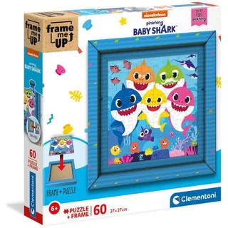 Puzzle 60 elementów. Frame Me Up. Baby Shark