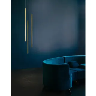 Nova Luce Elettra 1-flg. 60 cm gold