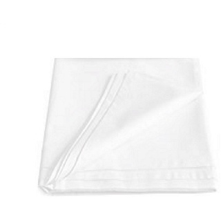 Spannbettlaken Betttuch ohne Gummizug Bettlaken glatt Haustuch, Jersey, Gummizug: ohne, (1 Stück) weiß 200 cm x 260 cm