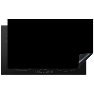 onlywow Herdabdeckplatte 90 x 52 cm Schwarz