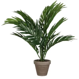 Mica decorations Mica Kunstpflanze Areca Palme Grün Topf 45 x 60 cm
