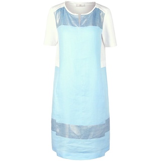 Kleid aus 100% Leinen Riani blau, 48