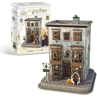 University Games 7595 Harry Potter Diagon Alley Olivanders Wand Shop 3D Puzzle