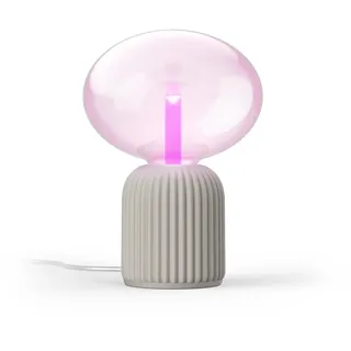 Philips Hue Lightguide 3D-gedruckte Tischlampe (Sandfarben) | Inkl. Hue Lightguide Ellipse Lampe - E27 - Weiß/Farbe - Hue White and Color Ambiance