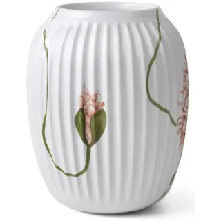 Kähler Vase "Hammershøi - Poppy" in Weiß - (H)21 cm