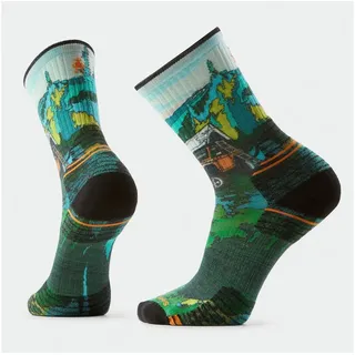 Smartwool Hike Targeted Cushion Trail Trekker Wandersocken 42-45 Winter Moss