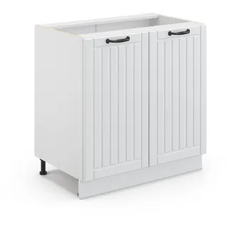 Vicco Spülenschrank Fame-Line 80 x 51,5 x 81,5 cm Weiß