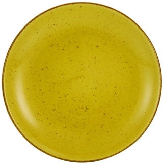 Dessertteller VINTAGE (DH 21x2,50 cm) - gelb