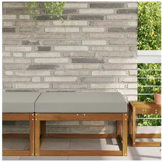 vidaXL Sofakissen 80 x 80 cm Grau