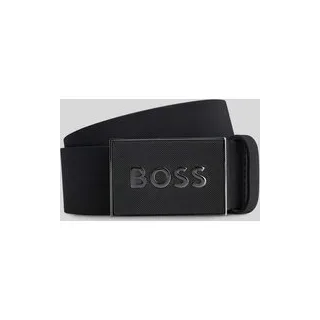 Gürtel aus echtem Leder Modell 'BOSS_ICON', Black, 85