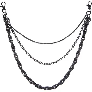 Hosenketten Jeans Triple Kette Brieftasche Chain Taschekette Hiphop Rock Punk Go