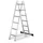 Alu-Klappleiter Nr.317 2 x 6 Sprossen (3170106)